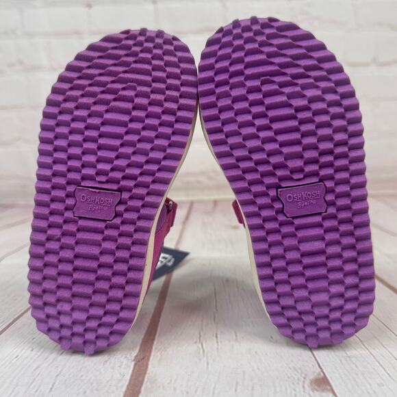 Oshkosh B'Gosh Horchata Sandals Toddlers Size 8 - Picture 8 of 9